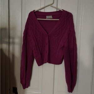 Urban outfitters cropped cardigan